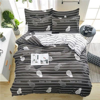 American Style Bedding Sets AB side Duvet Cover Bed Sheet Bed Linens Pink Kids Bedding Sets Twin/Full/Queen/King Size - Lusy Store