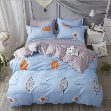 American Style Bedding Sets AB side Duvet Cover Bed Sheet Bed Linens Pink Kids Bedding Sets Twin/Full/Queen/King Size - Lusy Store