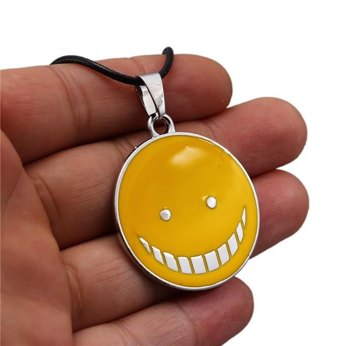 Assassination Classroom Korosensei Keychain Metal Pendant Keyring Key Ring - Lusy Store
