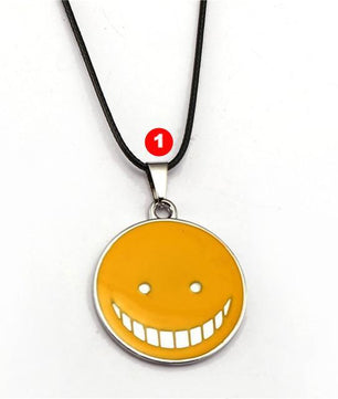 Assassination Classroom Korosensei Keychain Metal Pendant Keyring Key Ring - Lusy Store