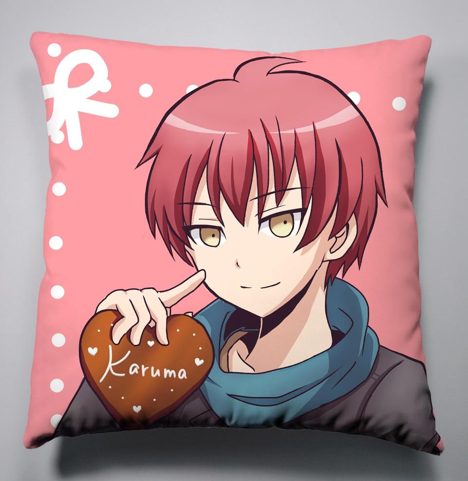 Assassination Classroom Pillow 40x40cm Pillow Case Cover Seat Bedding Cushion - Lusy Store