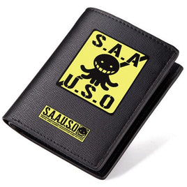 Assassination Classroom S.A.A.U.S.O Short Wallet Pu Leather Long Purse - Lusy Store
