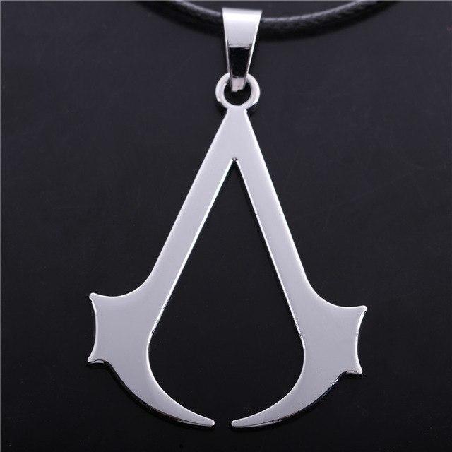 Assassins Creed 2 Colors Choker for Women Assassin's Creed Stainless Steel Pendant Necklace - Lusy Store