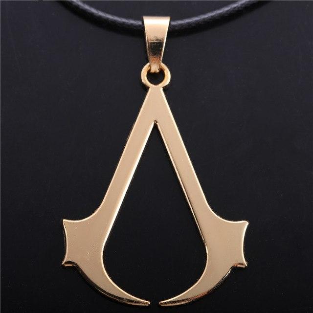 Assassins Creed 2 Colors Choker for Women Assassin's Creed Stainless Steel Pendant Necklace - Lusy Store