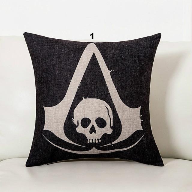 Assassins Creed Connor Cushion Cover Sofa Chair Linen Home Seat Bedding Decorative Pillow Case - Lusy Store
