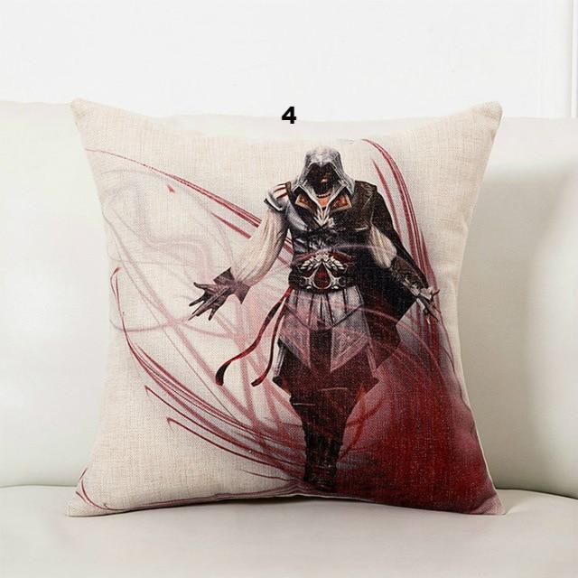 Assassins Creed Connor Cushion Cover Sofa Chair Linen Home Seat Bedding Decorative Pillow Case - Lusy Store