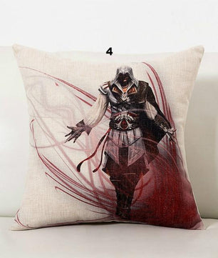 Assassins Creed Connor Cushion Cover Sofa Chair Linen Home Seat Bedding Decorative Pillow Case - Lusy Store