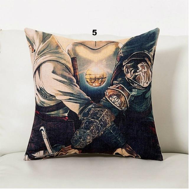Assassins Creed Connor Cushion Cover Sofa Chair Linen Home Seat Bedding Decorative Pillow Case - Lusy Store