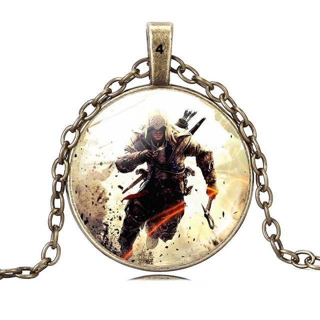 Assassins Creed Game Necklaces & Pendants Ezio Vintage Jewelry Choker Necklace - Lusy Store