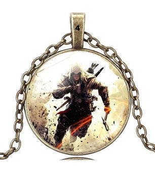 Assassins Creed Game Necklaces & Pendants Ezio Vintage Jewelry Choker Necklace - Lusy Store