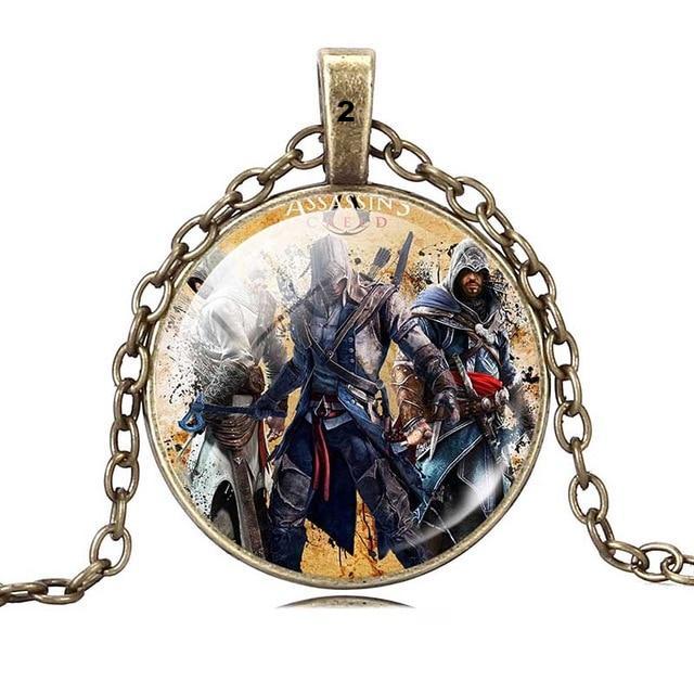 Assassins Creed Game Necklaces & Pendants Ezio Vintage Jewelry Choker Necklace - Lusy Store