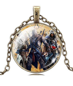 Assassins Creed Game Necklaces & Pendants Ezio Vintage Jewelry Choker Necklace - Lusy Store