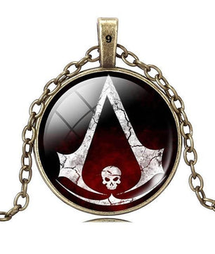Assassins Creed Game Necklaces & Pendants Ezio Vintage Jewelry Choker Necklace - Lusy Store