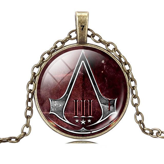 Assassins Creed Game Necklaces & Pendants Ezio Vintage Jewelry Choker Necklace - Lusy Store