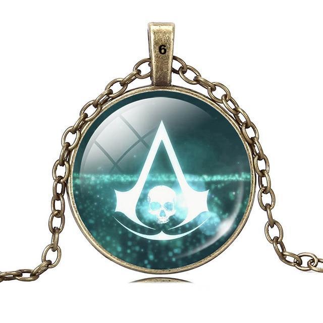 Assassins Creed Game Necklaces & Pendants Ezio Vintage Jewelry Choker Necklace - Lusy Store