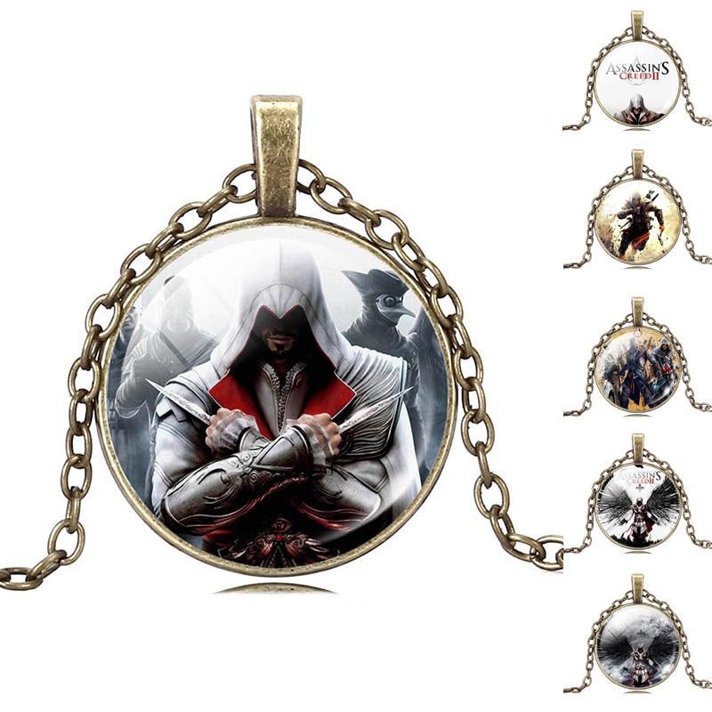 Assassins Creed Game Necklaces & Pendants Ezio Vintage Jewelry Choker Necklace - Lusy Store