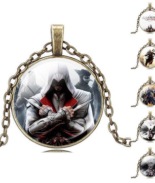 Assassins Creed Game Necklaces & Pendants Ezio Vintage Jewelry Choker Necklace - Lusy Store