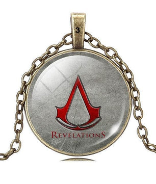 Assassins Creed Game Necklaces & Pendants Ezio Vintage Jewelry Choker Necklace - Lusy Store