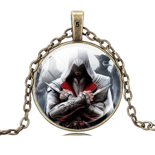 Assassins Creed Game Necklaces & Pendants Ezio Vintage Jewelry Choker Necklace - Lusy Store