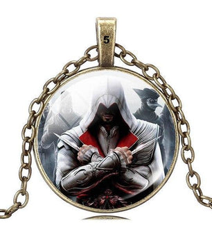 Assassins Creed Game Necklaces & Pendants Ezio Vintage Jewelry Choker Necklace - Lusy Store