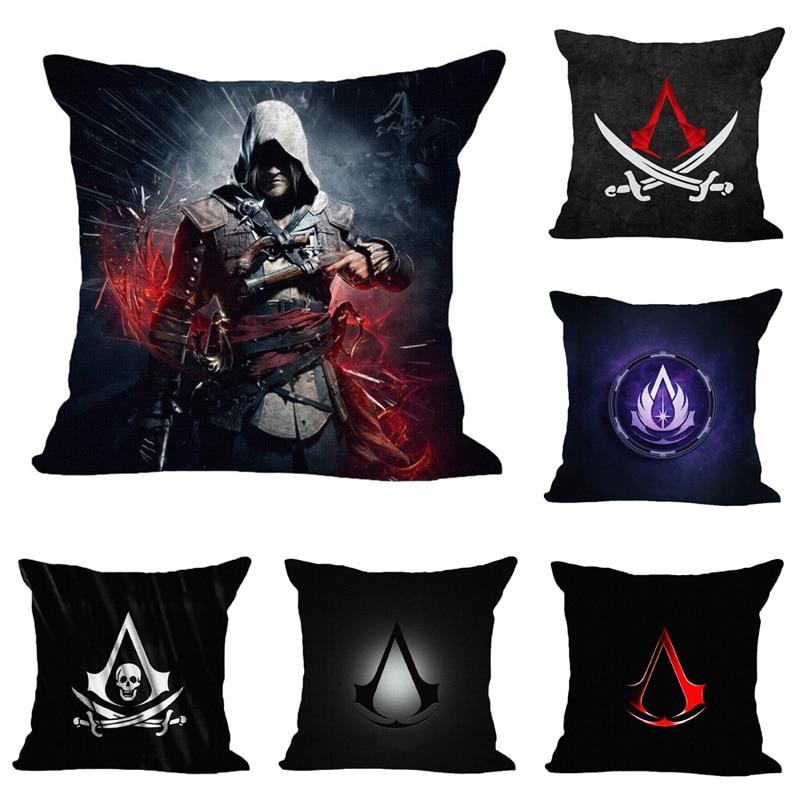 Assassin's Creed Printed Decorative Cushion Cover Pillow Case - Lusy Store