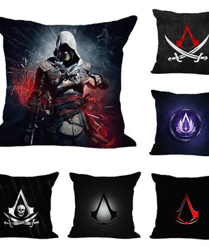 Assassin's Creed Printed Decorative Cushion Cover Pillow Case - Lusy Store