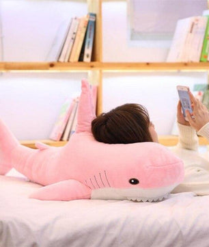 Baby Shark Stuffed Giant Shark Plush Toy Soft Stuffed Pillow Gift For Children - Lusy Store