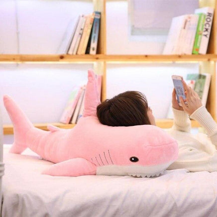 Baby Shark Stuffed Giant Shark Plush Toy Soft Stuffed Pillow Gift For Children - Lusy Store