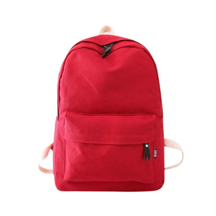 Backpack for School Teenagers Girls Vintage Stylish School Bag Red United States