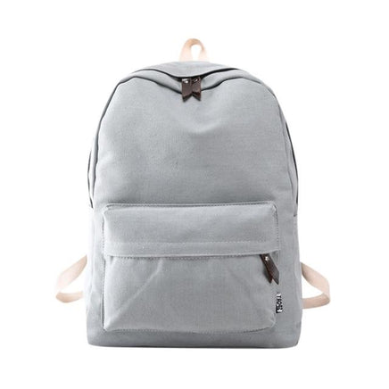 Backpack for School Teenagers Girls Vintage Stylish School Bag Gray United States
