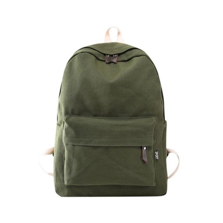 Backpack for School Teenagers Girls Vintage Stylish School Bag Army Green United States