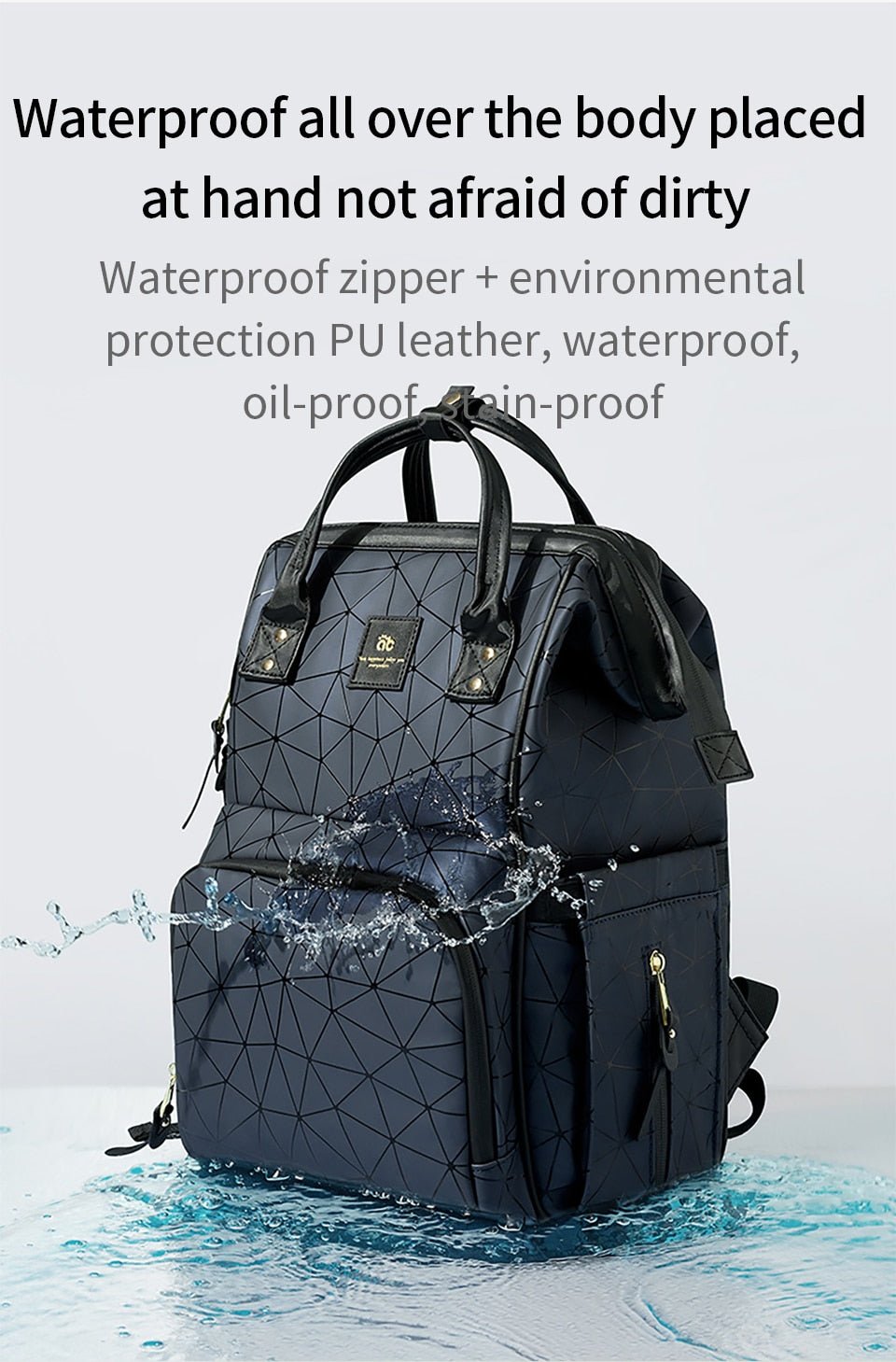 Backpack For Women Mommy Bag Waterproof Large Capacity High Quality B143 - Lusy Store