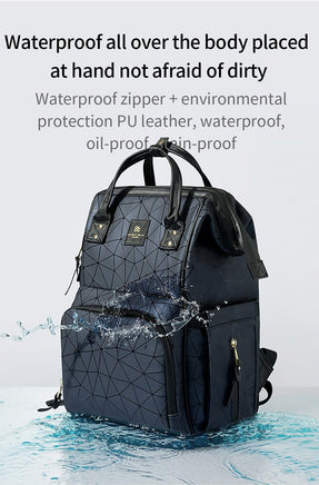 Backpack For Women Mommy Bag Waterproof Large Capacity High Quality B143 - Lusy Store