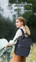 Backpack For Women Mommy Bag Waterproof Large Capacity High Quality B143 - Lusy Store