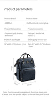 Backpack For Women Mommy Bag Waterproof Large Capacity High Quality B143 - Lusy Store
