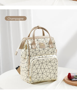Backpack For Women Mommy Bag Waterproof Large Capacity High Quality B143 - Lusy Store