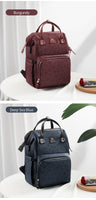 Backpack For Women Mommy Bag Waterproof Large Capacity High Quality B143 - Lusy Store
