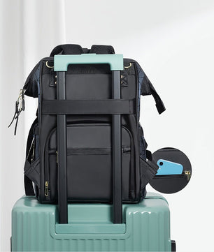 Backpack For Women Mommy Bag Waterproof Large Capacity High Quality B143 - Lusy Store