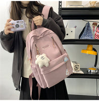Backpack For Women Teenage Girls Laptop Rucksack Student Shoulder B144