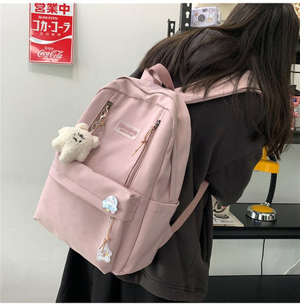 Backpack For Women Teenage Girls Laptop Rucksack Student Shoulder B144