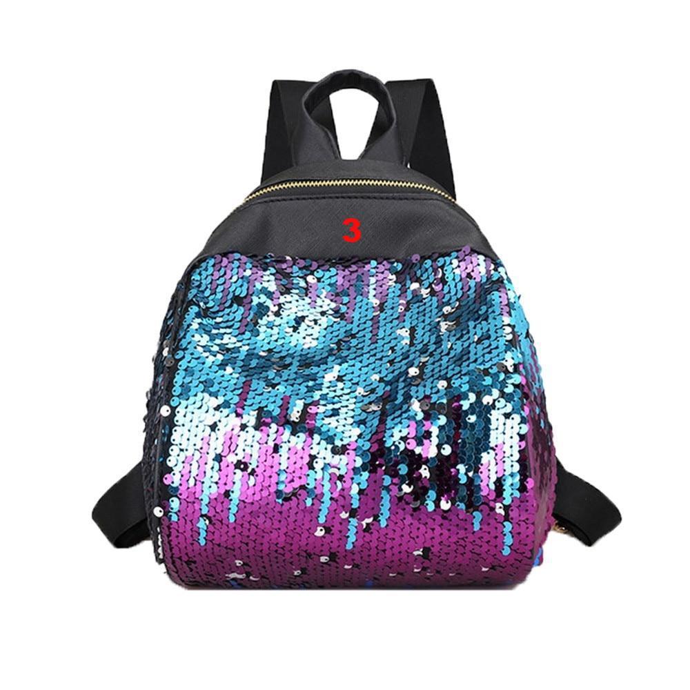 Backpack Women Sequin Backpacks For Teenage Girls - Lusy Store
