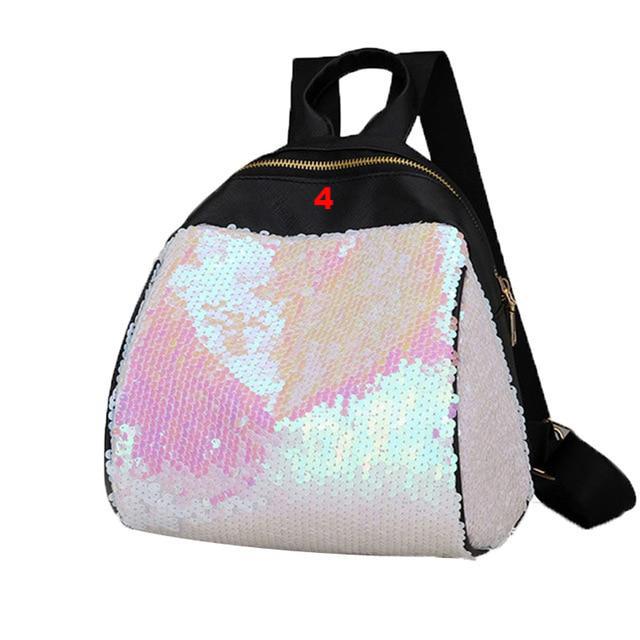 Backpack Women Sequin Backpacks For Teenage Girls - Lusy Store