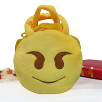 Backpacks Cute Emoji Emoticon Shoulder School Child - Lusy Store