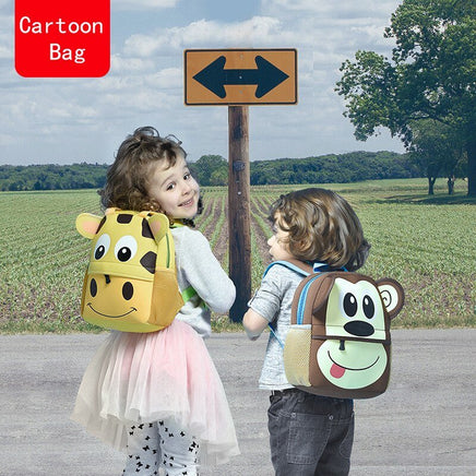 Backpacks For School 3D Children Kindergarten Cartoon Animal Toddle Kids B114
