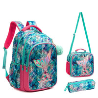 Backpacks For School 3pcs Cute Love Kawaii Childrens Kids Luggage B129 1
