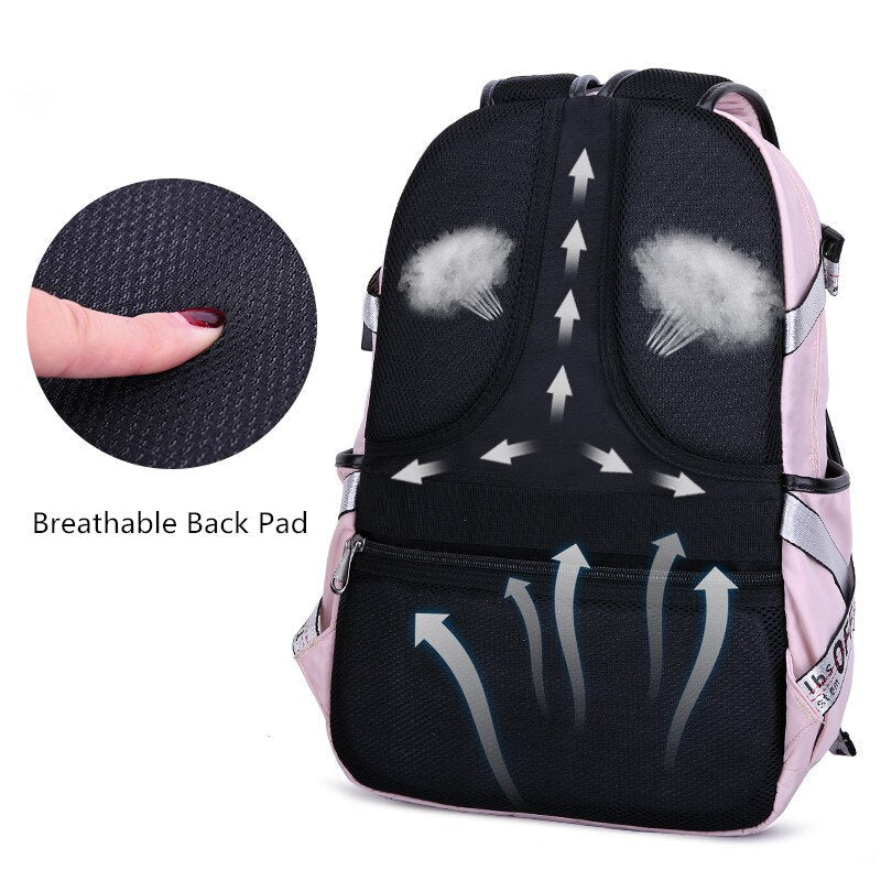 Backpacks For School Korean Style High School Backpack Teenage Girl Fashion B127 - Lusy Store