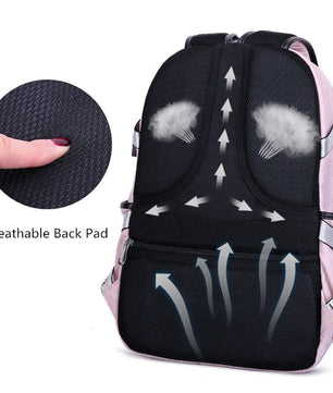 Backpacks For School Korean Style High School Backpack Teenage Girl Fashion B127 - Lusy Store