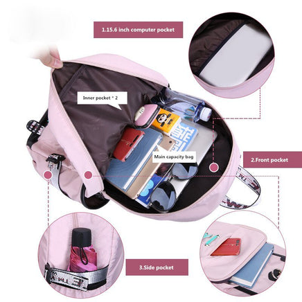 Backpacks For School Korean Style High School Backpack Teenage Girl Fashion B127