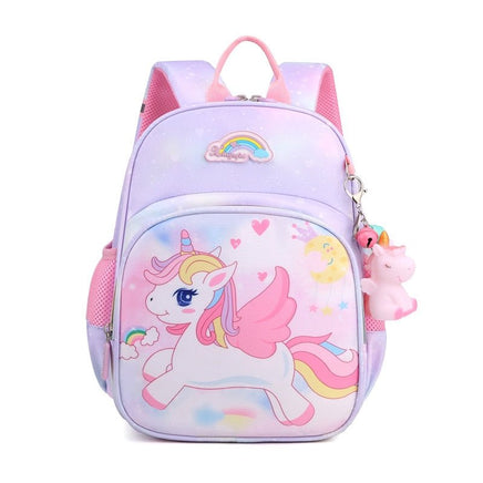 Backpacks For School New Unicorn Backpack For Girls Pink Princess B118 Purple