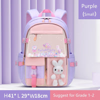 Backpacks For School Small Girls Primary School Bag Cute Backpacks Kawaii Book Bag B115 Small Purple
